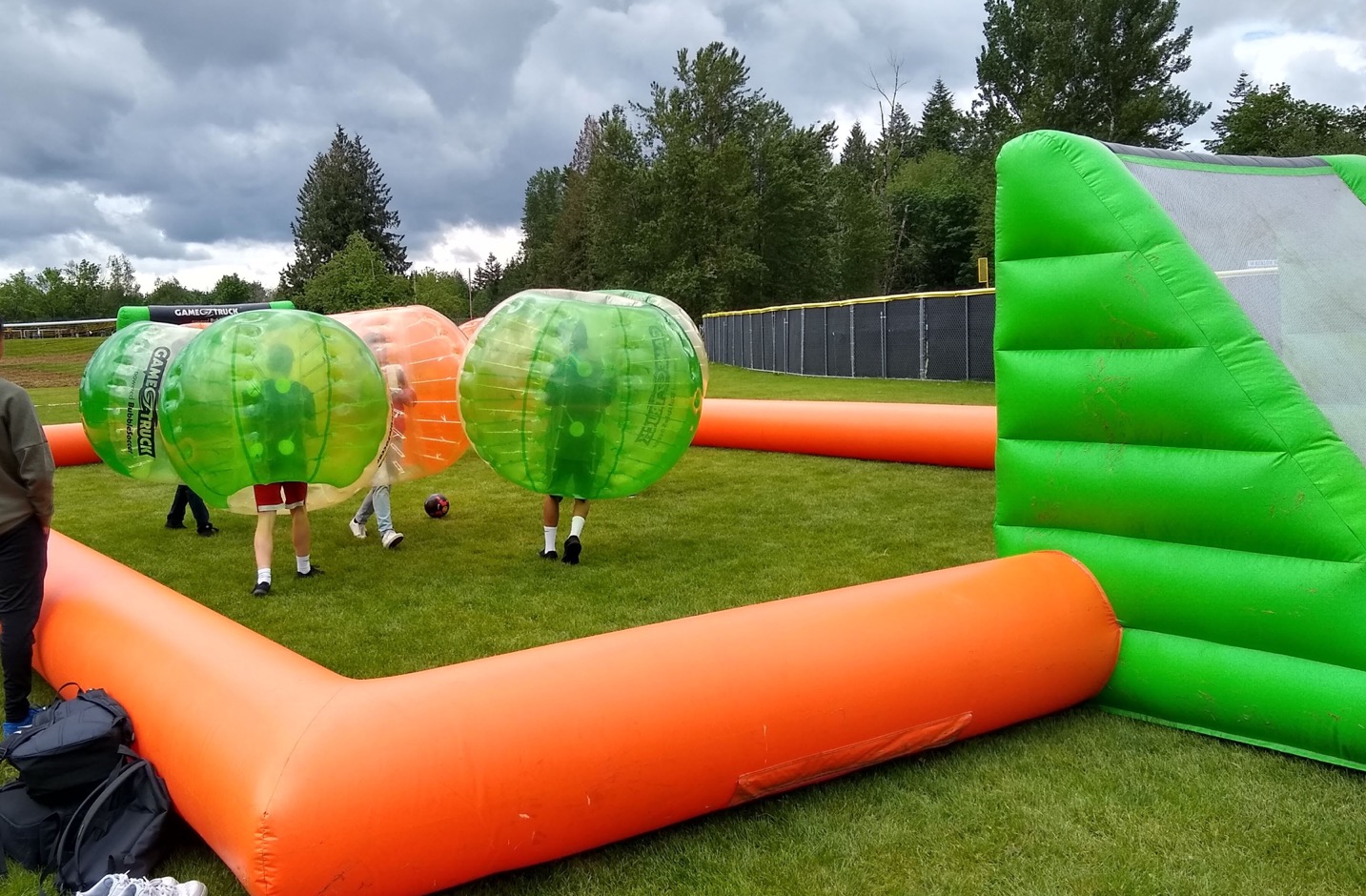 Bubble Soccer goal